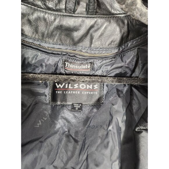 Wilson Leather Thinsulate Midi Trench Coat w Zip Out US/S - Picture 7 of 9